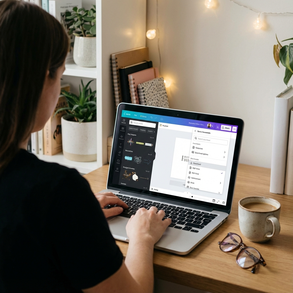 
Drukowanie z Canvy: Jak pobrać plik, żeby nie był rozmazany?
